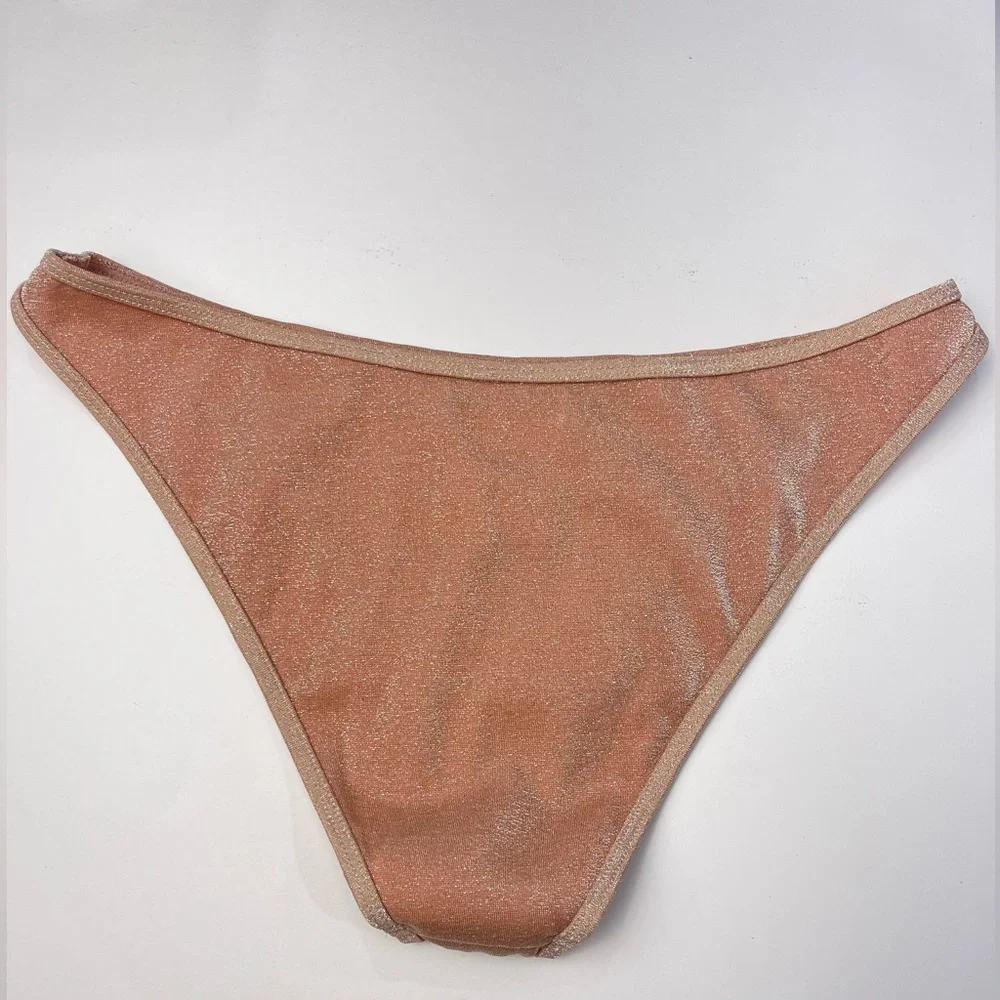 NWT Ramy Brook Sparkle Knit Isla Bikini Bottoms Size XS MSRP $108